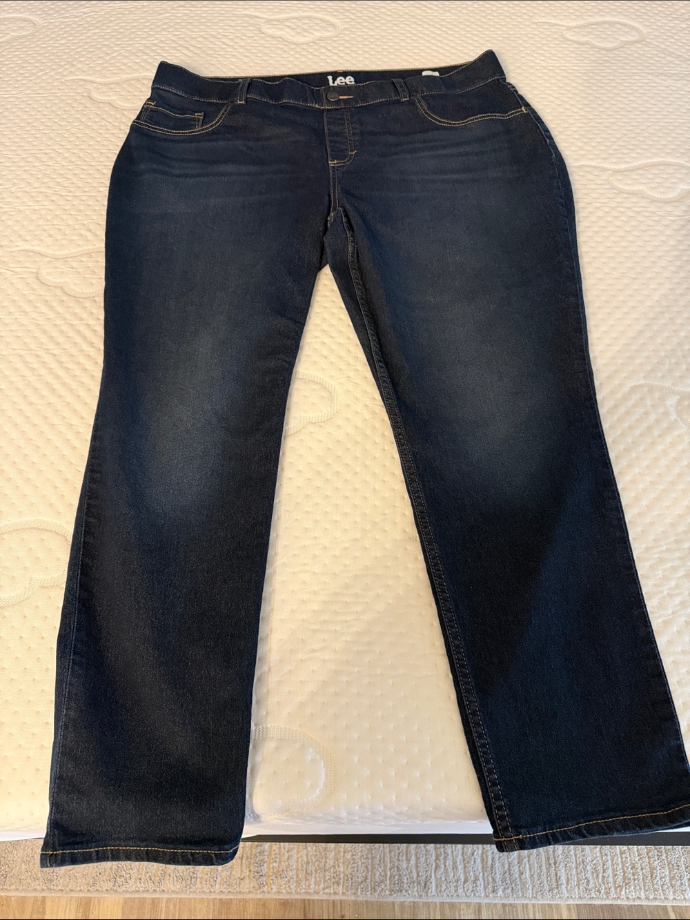 Women’s Lee elastic waist pull up Jeans size 1X